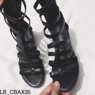 Giày Sandal Chiến Binh Cao Cổ Cực Chất (Gót Vuông 5 Phân)
