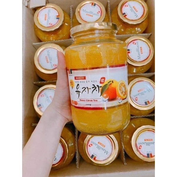 MẬT ONG CHANH ĐÀO HÀN QUỐC LỌ 1KG
