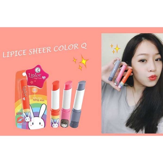 Son dưỡng môi có màu LipIce Sheer Color phiên bản mới