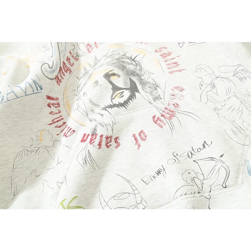 ÁO HOODIES SAINT MICHAEL DÀNH CHO NAM VÀ NỮ