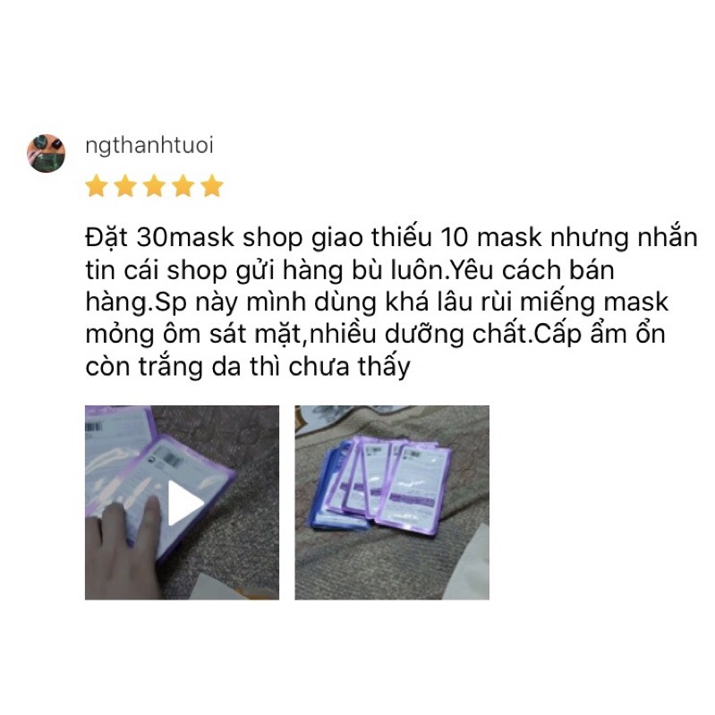 Mặt Nạ HA MayCreate dưỡng ẩm sáng da cao cấp[Lẻ 1 cái] | BigBuy360 - bigbuy360.vn