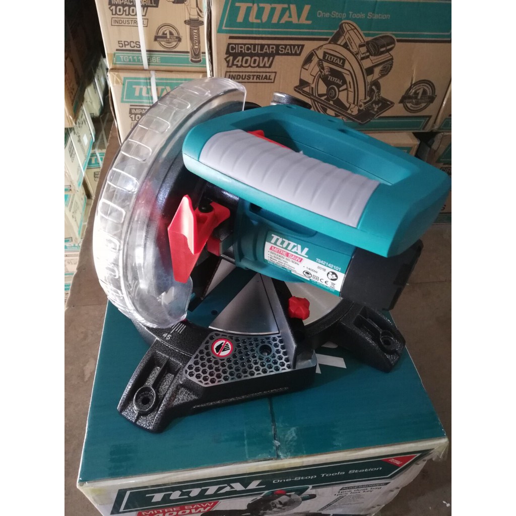 210mm Máy cắt nhôm đa năng 1400W TOTAL TS42142101