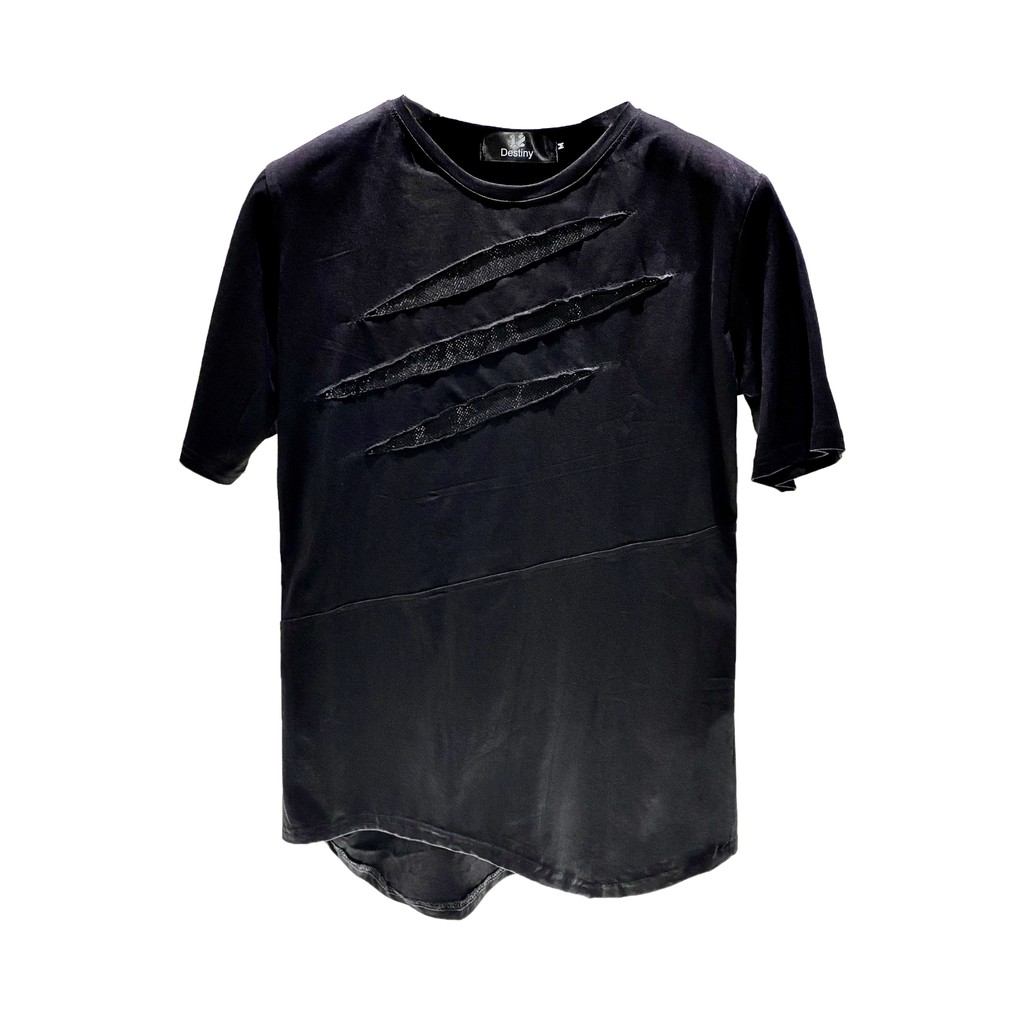 Áo Phông Nam Nữ 12.DESTINY Chi Tiết Móng Vuốt Wolverine Chất Liệu Premium Cotton Màu Đen (THIẾT KẾ ĐỘC QUYỀN)