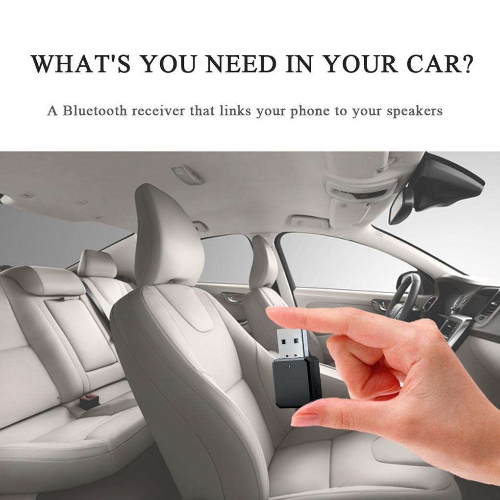 Usb Nhận Tín Hiệu Âm Thanh 3 5mm Kết Nối Bluetooth 5 1 Dây