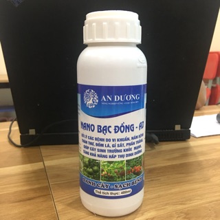 AD NANO BẠC ĐỒNG Trị Nấm và Vi Khuẩn - Chế Phẩm Sinh Học cây trồng An Dương