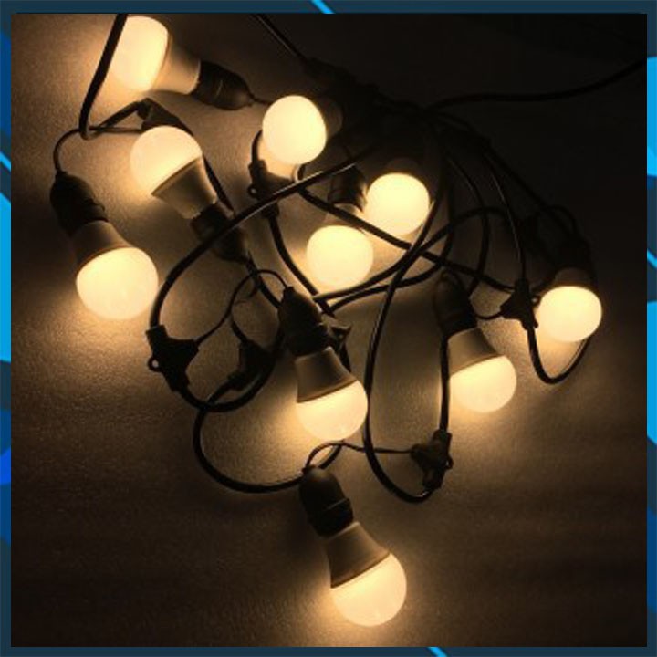 Bóng Đèn Búp Trụ Công Suất 3W Ánh Sáng Trắng, Vàng