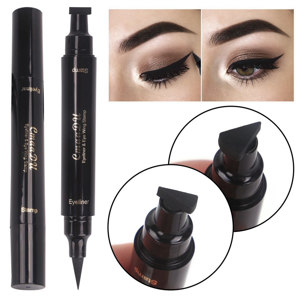 [Hàng mới về] Bút kẻ mắt hai đầu kháng nước không nhòe lâu trôi | BigBuy360 - bigbuy360.vn