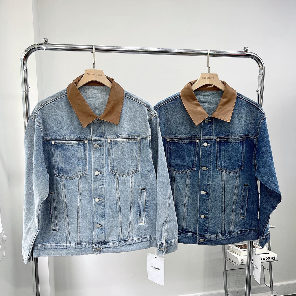 Áo Khoác Jean Thời Trang- CHUOTCONG KH7803
