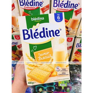 Bột Lắc Sữa Bledina Cho Bé Từ 6 Tháng Vị biscute