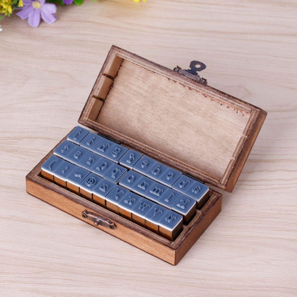 PEWANY Bộ 30 Con Dấu Gỗ Trang Trí Xinh Xắn