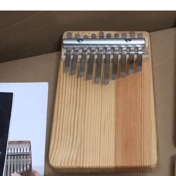 Đàn Kalimba 10 phím Gỗ trơn nâu - HÀNG CÓ SẴN