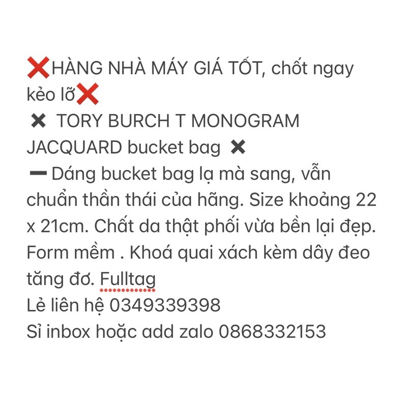 Túi bucket da thật - sẵn hàng