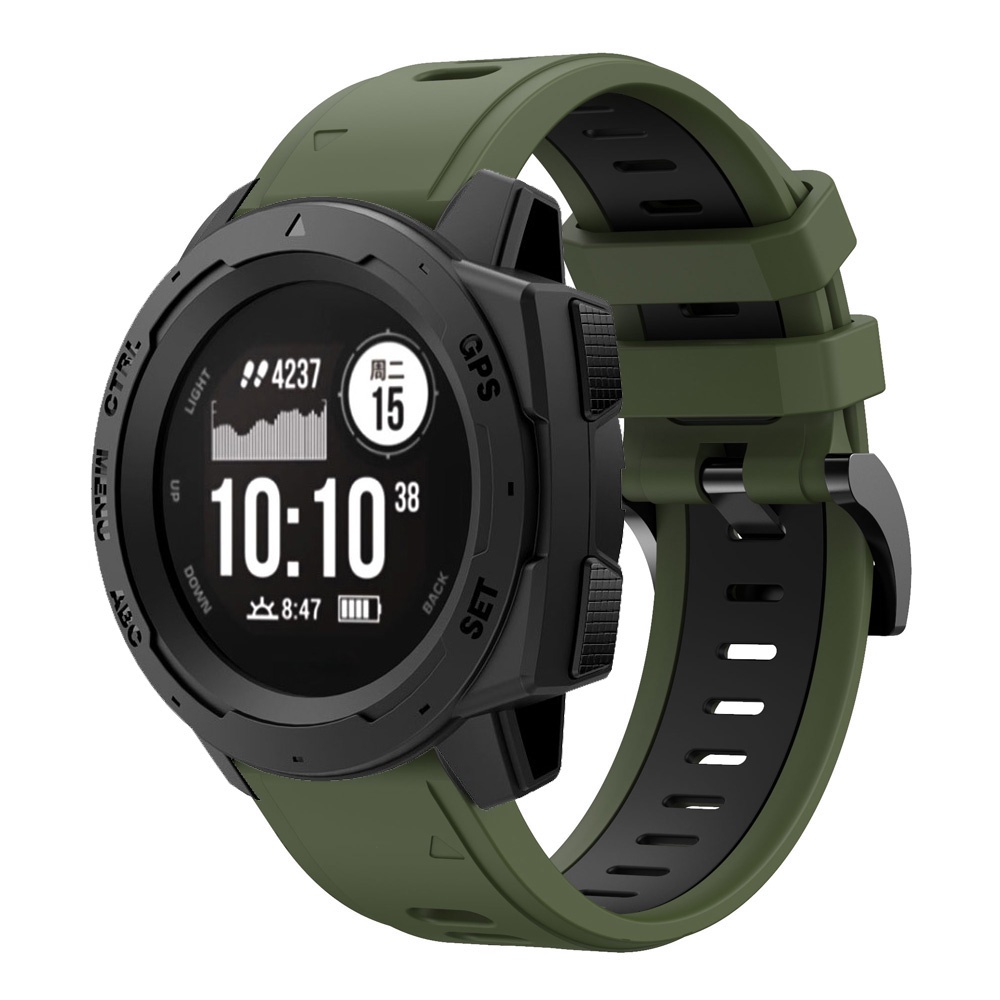 Dây Đeo Thay Thế Cho Đồng Hồ Thể Thao Bằng Silicone Bền Cho Garmin Instinct/Instinct Fenix 6 Pro 5 Plus