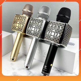 [Hàng xin] Micro Karaoke cao cấp YS-95 kết nối bluetooth Tích Hợp Loa Bass chuẩn/ Livetream chất- Bh 6 tháng