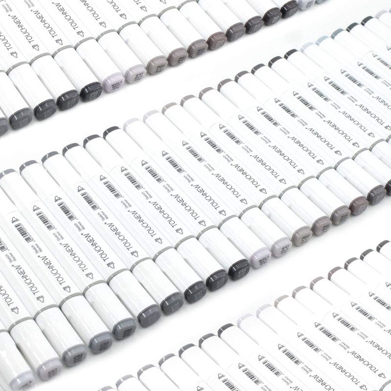 Set 12 bút lông tông màu xám dành cho vẽ phác thảo