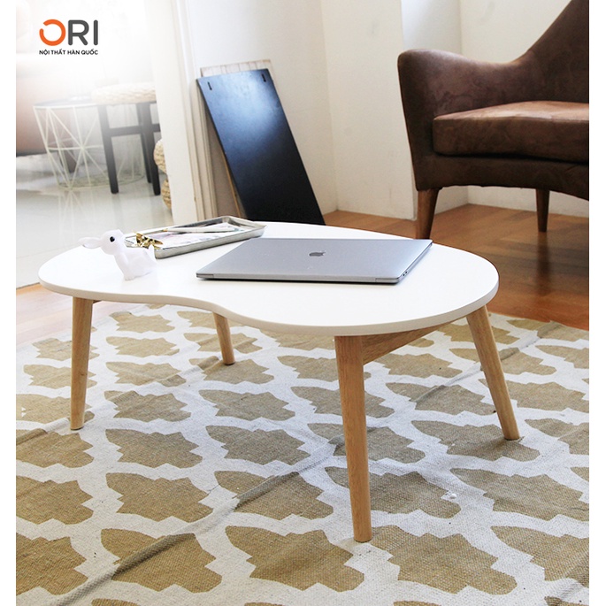 NOWSHIP HCM - Bàn Trà / Sofa Hình Hạt Đậu Hàn Quốc 2 SIZE - D TABLE - ORI NỘI THẤT HÀN QUỐC