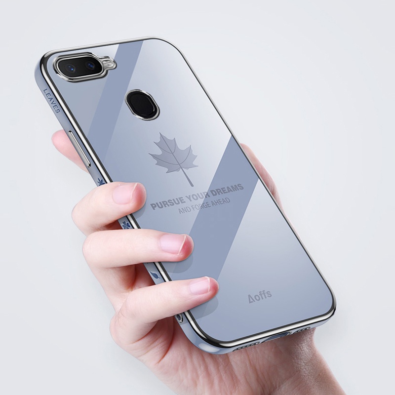 Ốp Điện Thoại Mềm Mạ 6D Cho Oppo A5S A12 A3S A12E A5 A9 2020 A31 A15 A15S