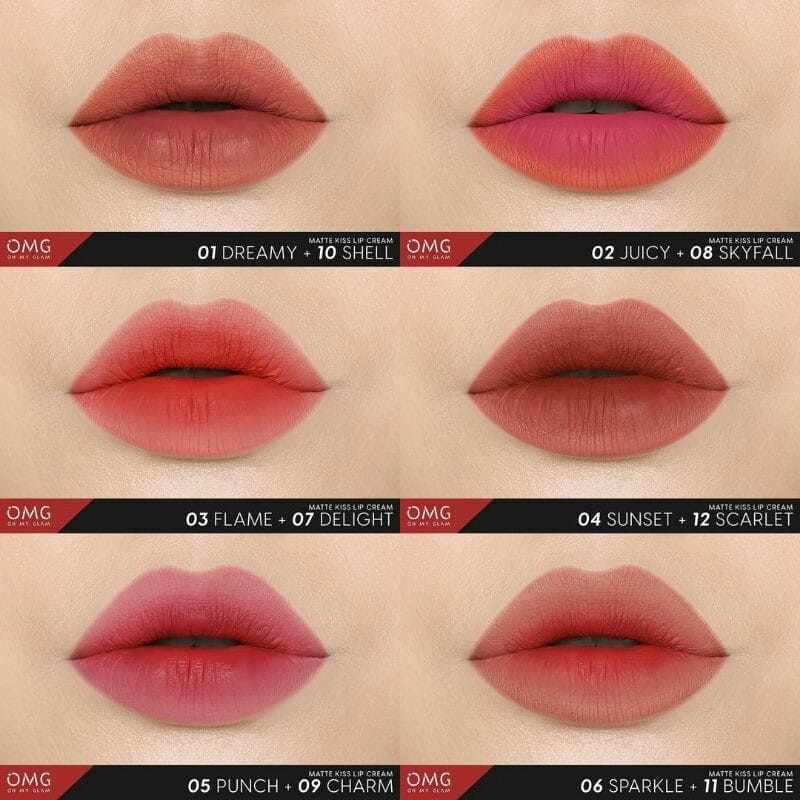 (Hàng Mới Về) Son Kem Lì Lên Màu Chuẩn Đẹp Oh My Glam 3.5g | BigBuy360 - bigbuy360.vn