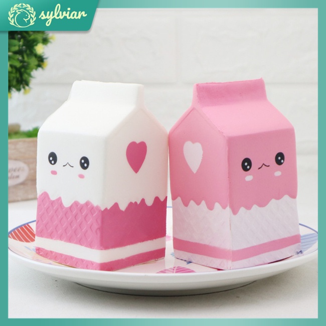Đồ Chơi Squishy Hình Hộp Sữa Dễ Thương
