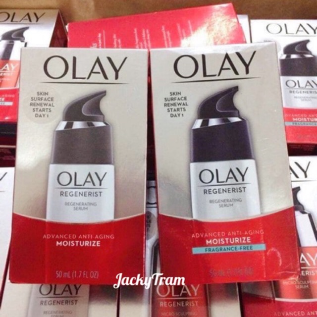 [Hàng Mỹ] Serum dưỡng trắng Olay Regenerist Advanced Anti Aging Moisturize (50ml)