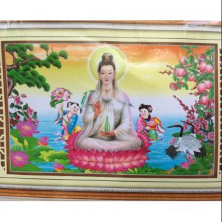 Tranh thêu 5d quan âm 7030 lv3286
