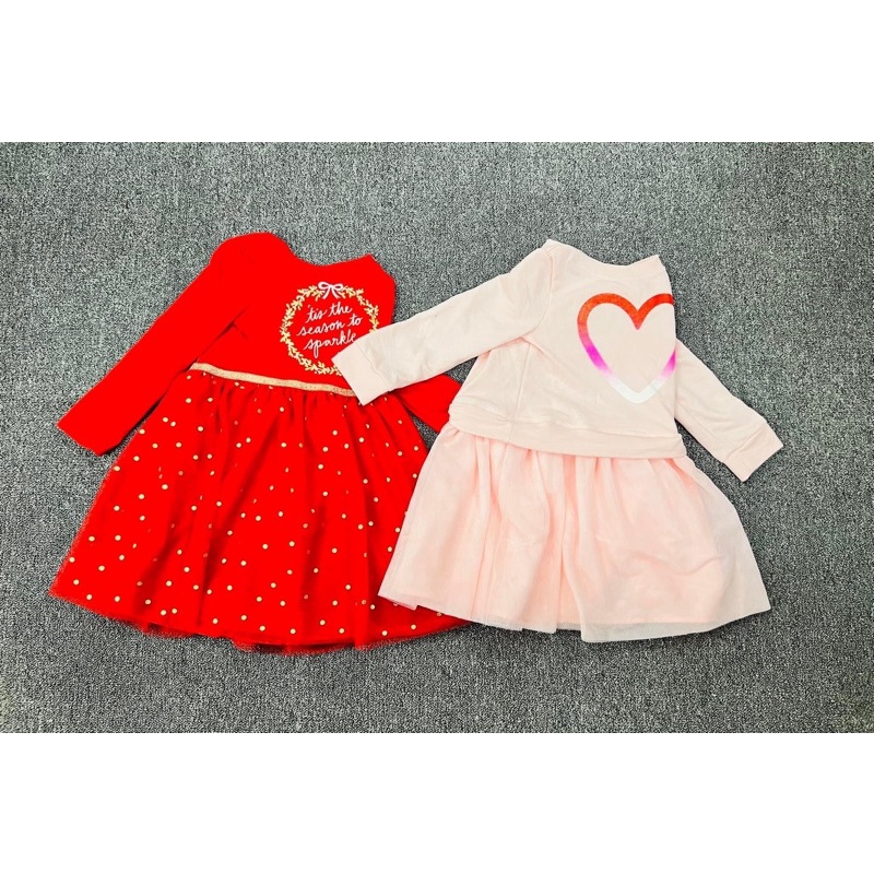 Váy công chúa bé gái diện noel tết cực xinh sz 4Y-12Y satsunkid