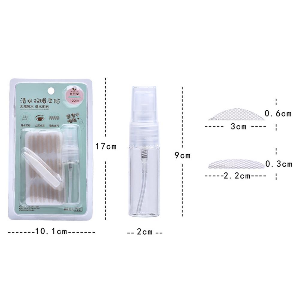 240Pcs Invisible Breathable Waterproof Double Eyelid Stickers Set / Self Adhesive Mesh Lace Lift Eyelid Stickers | BigBuy360 - bigbuy360.vn