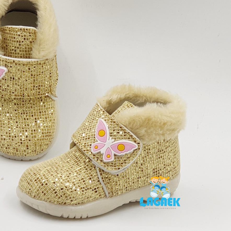 Giày Boot Lông Vũ IG0885 Cho Bé Từ 1 2 3 4 5 TuổI