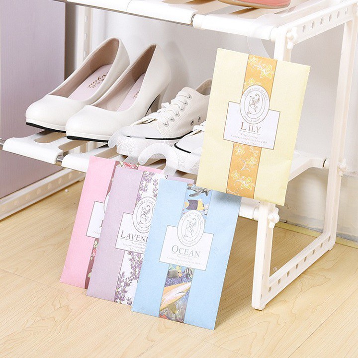 (giá sỉ) Túi thơm treo tủ quần áo, hương thơm dễ chịu 21,5*14cm, 30g