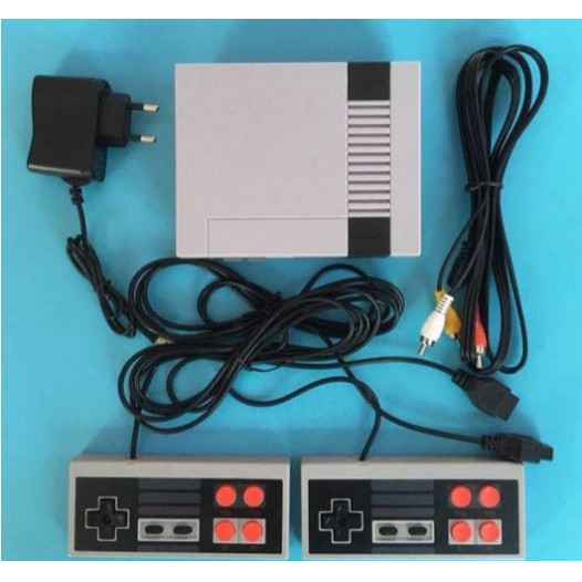 Máy chơi game điện tử 4 nút cổ điển NES Classic 620 trò chơi 2 người chơi