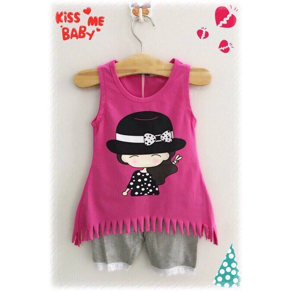 BỘ THUN 100% GIRL XINH XẮN