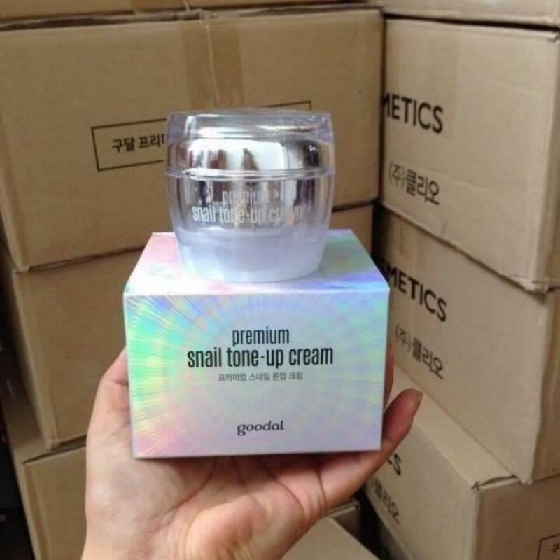KEM ỐC SÊN TRẮNG DA Premium Snail Tone Up Cream Hàn Quốc