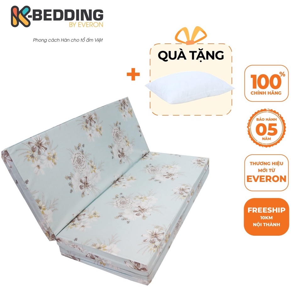 [Mã LIFEM1 giảm 50k đơn 99k] Nệm Gấp PE (Bông Ép) K-Bedding MTP 1m6 (Giao màu ngẫu nhiên)