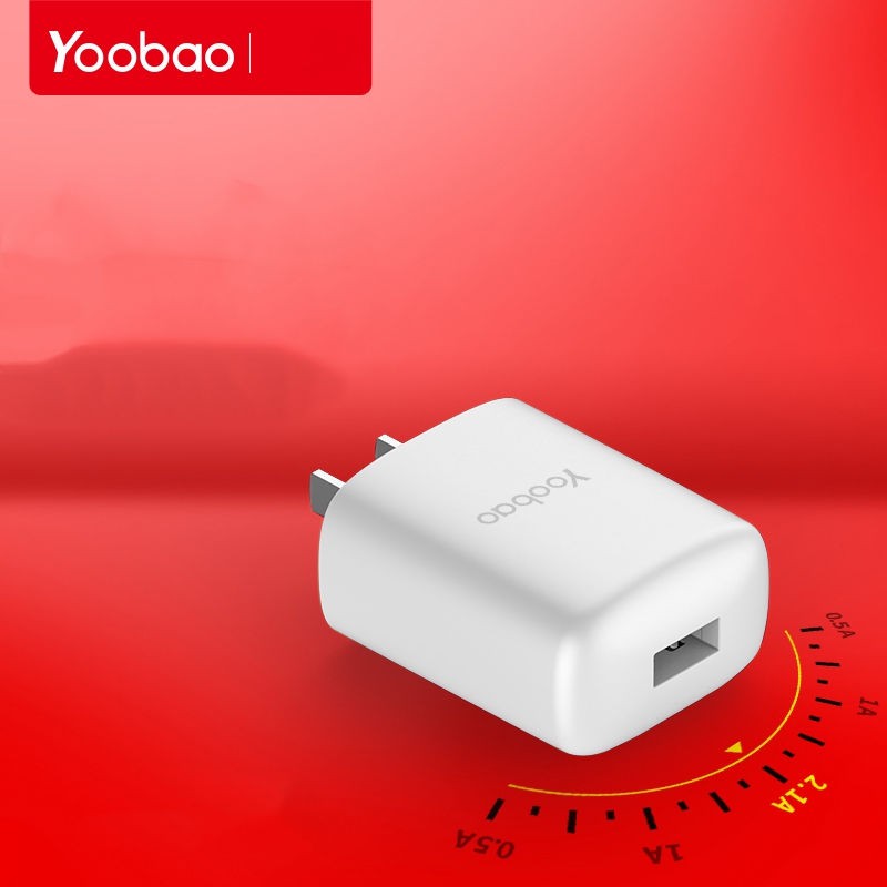 Cốc sạc YOOBAO Y-721 1 cổng USB 5V/2,1A