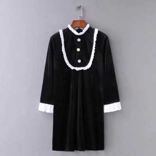 VÁY NHUNG ZARA XUẤT [ HÀNG ORDER]