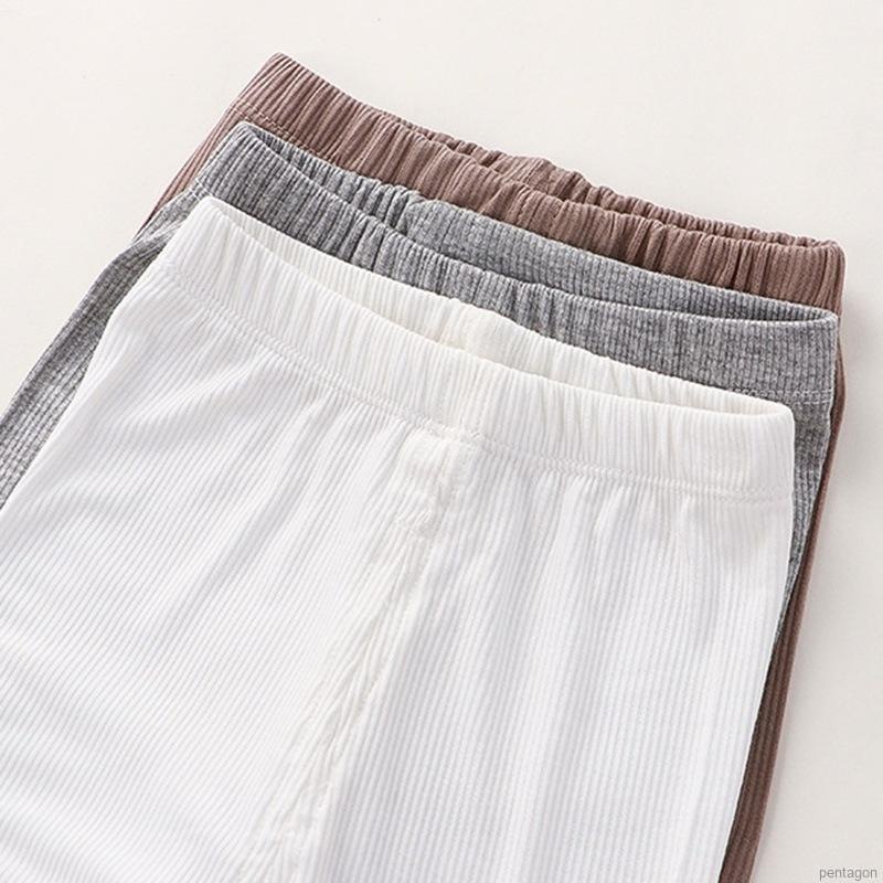 Quần Legging Co Giãn Thoáng Khí In Chữ Phong Cách Hàn Quốc Thời Trang Xuân Hè Cho Bé Gái 2-9 Tuổi