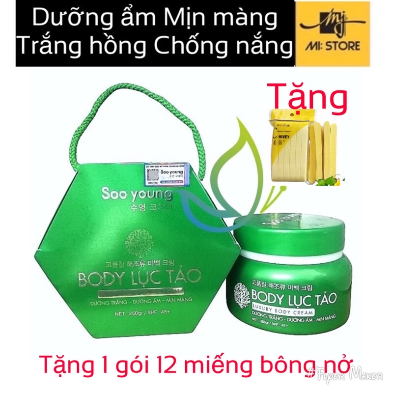 Body lục tảo soo young da trắng bật tông | BigBuy360 - bigbuy360.vn