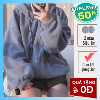 Áo hoodie tay dài nam nữ dáng rộng thoải mái sắc nét phong cách hiện đại hót trend