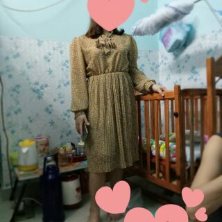 Đầm tiểu thư cổ sơ mi vita