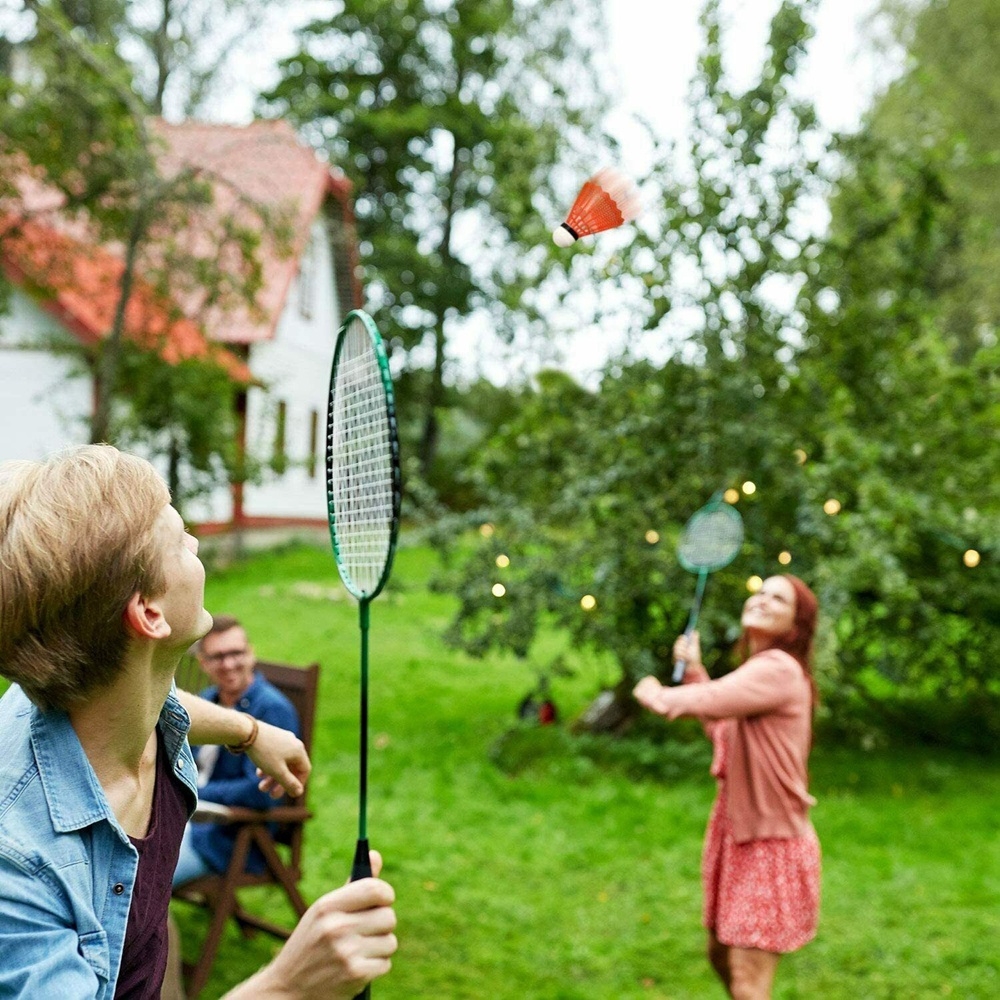 Set 12 quả cầu lông bằng nhựa chất lượng cao