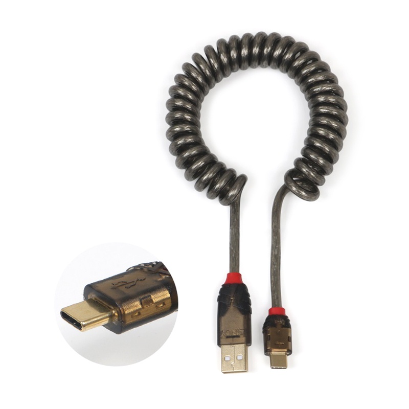 Dây Cáp Bàn Phím Cơ USB 2.0 Sang Type-C Mạ Vàng