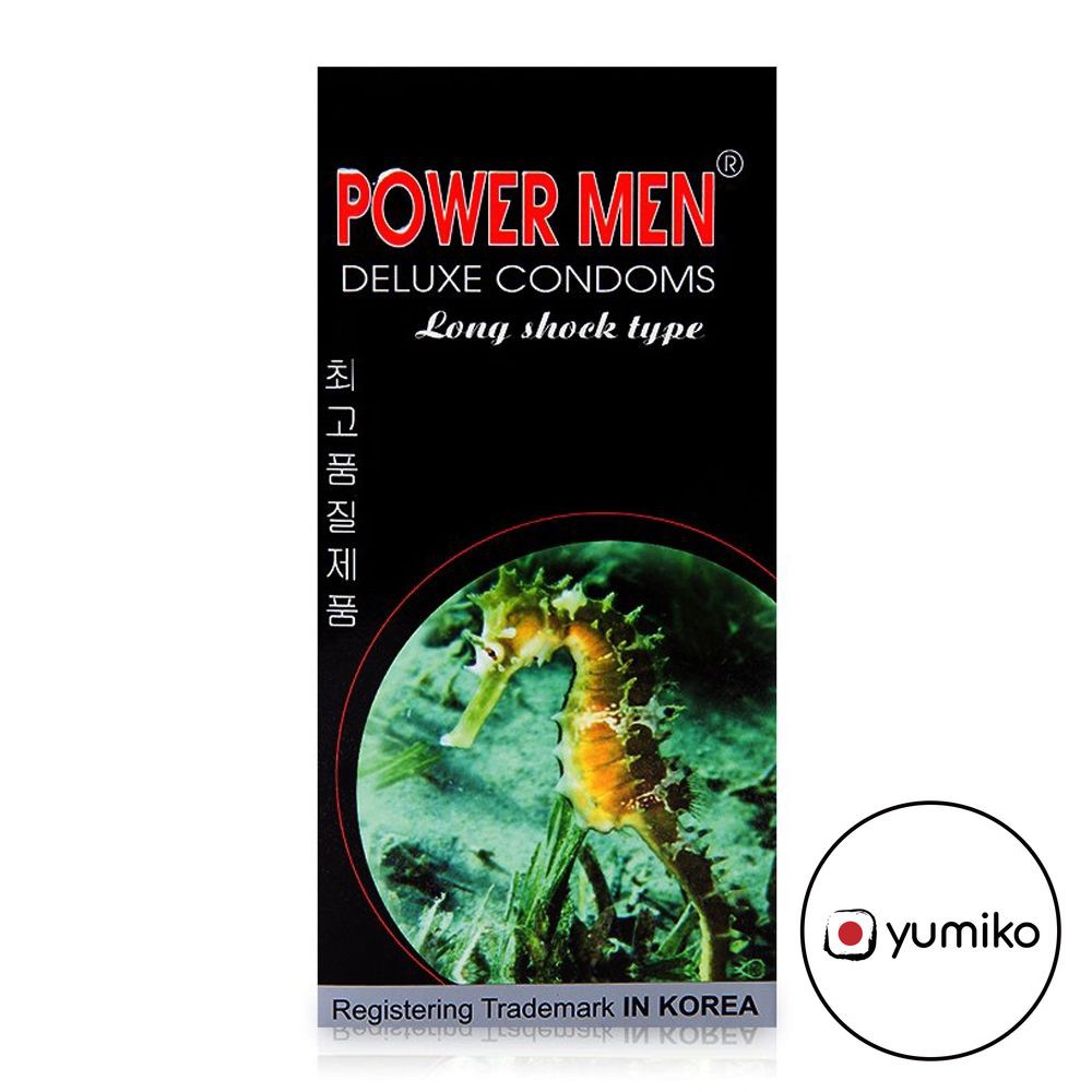 Bao cao su cá ngựa Power Men Longshock Type