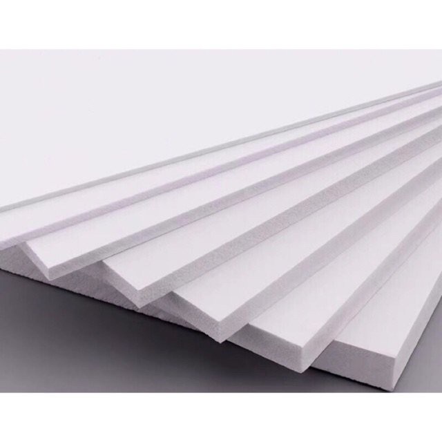 Tấm bìa mô hình, fomex trắng dày 3mm, 4mm, 5mm đủ kích thước A2, A3, A4, Bìa mô hình fomex foam làm handmade