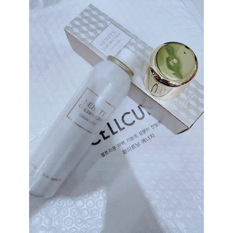 Xịt khoáng Sáng mướt da Senite Golden Cell Repair Mist | BigBuy360 - bigbuy360.vn