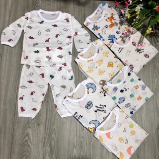 [MUA 5 TẶNG 1] Bộ dài vải cotton thông hơi