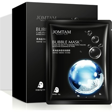 Mặt nạ thải độc sủi bọt muối biển đen JOMTAM nội địa trung | BigBuy360 - bigbuy360.vn
