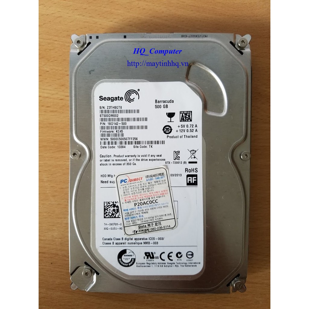 Ổ Cứng HDD  500GB Đã Cài Sẵn | BigBuy360 - bigbuy360.vn