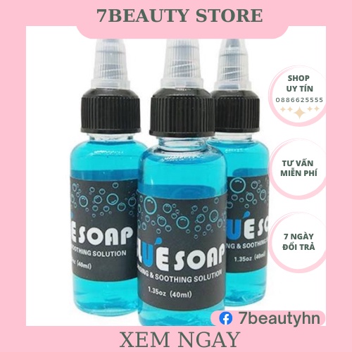 Dung Dịch Vệ Sinh Hình Xăm BlueSoap