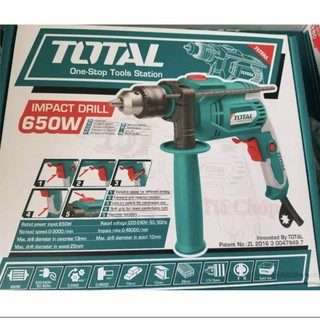 Máy khoan động lực cầm tay Total TG106136E 650W 13mm