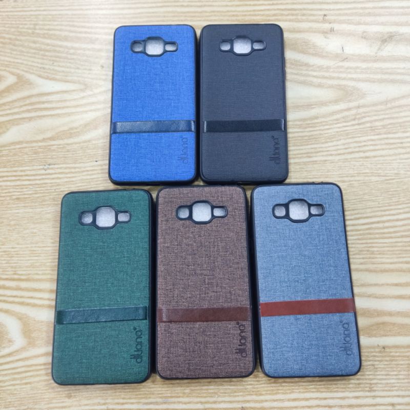 Ốp lưng Samsung J2 Prime / G520 dẻo kiểu vải thời trang chống vân tay